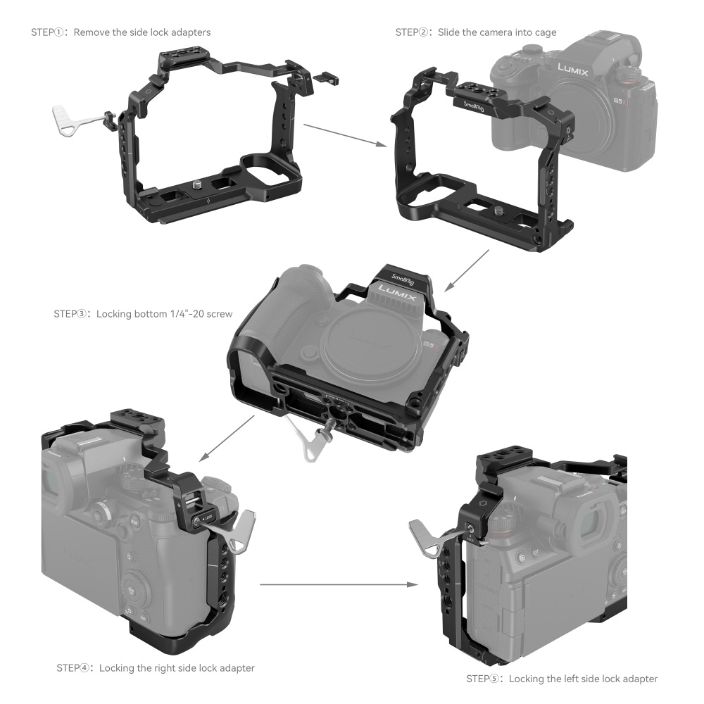SmallRig Kavez za Panasonic LUMIX S5 II / S5 IIX 4022 - 8